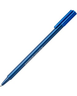 Химикалка Staedtler Triplus 437 - Синя, XB