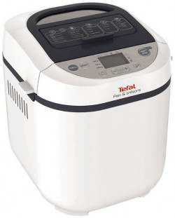 Хлебопекарна Tefal - PF250135, 700W, 20 програми, бяла