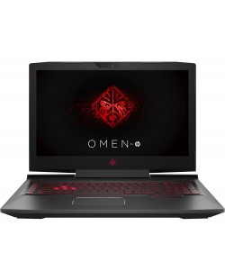 Гейминг лаптоп HP Omen 15-dc0086nu - 4PS85EA, черен