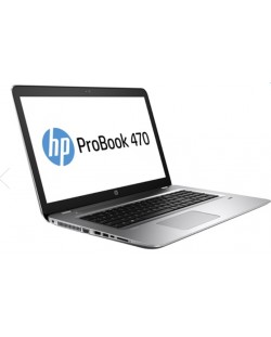 HP ProBook 470 G4, Core i5-7200U(2.5GHz, up to 3.1Ghz/3MB), 17.3 HD+ AG, Webcam 720p, 8GB 2133Mhz 1DIMM, 1TB HDD, DVDRW, NVIDIA GeForce 930MX 2GB DDR3, FPR, 7265 a/c + BT, 3C Batt, DOS + HP Basic Messenger Case