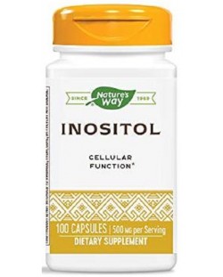 Inositol, 500 mg, 100 капсули, Nature’s Way