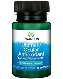 Ultimate Ocular Antioxidant, 30 капсули, Swanson
