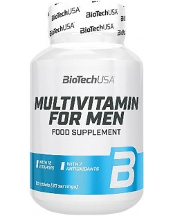 Multivitamin for Men, 60 таблетки, BioTech USA