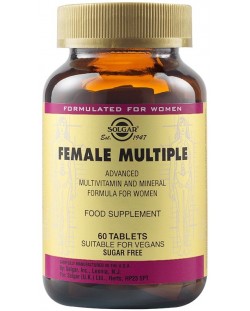 Female Multiple, 60 таблетки, Solgar