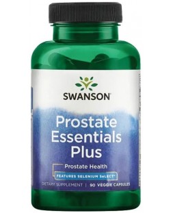 Prostate Essentials Plus, 90 растителни капсули, Swanson
