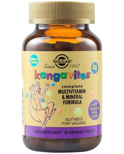 Kangavites, горски плодове, 60 таблетки, Solgar