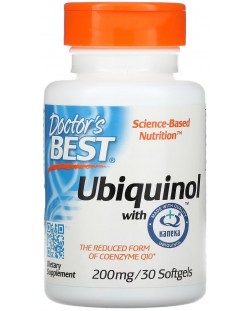 Ubiquinol, 200 mg, 30 меки капсули, Doctor's Best