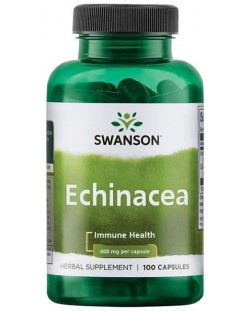 Echinacea, 400 mg, 100 капсули, Swanson