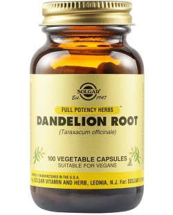 Dandelion Root, 100 растителни капсули, Solgar