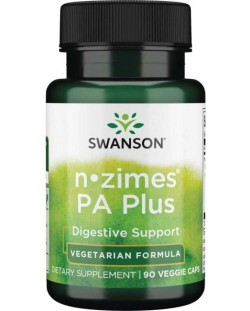 N-Zimes PA Plus, 90  растителни капсули, Swanson