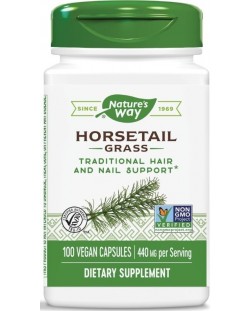 Horsetail Grass, 440 mg, 100 капсули, Nature's Way