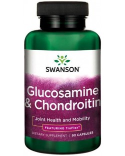 Glucosamine & Chondroitin, 90 капсули, Swanson