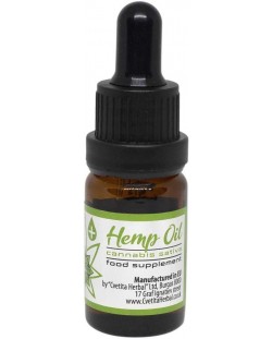 Hemp Oil, 10 ml, Cvetita Herbal