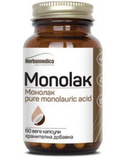 Monolak, 500 mg, 60 веге капсули, Herbamedica