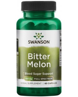 Bitter Melon, 500 mg, 60 капсули, Swanson