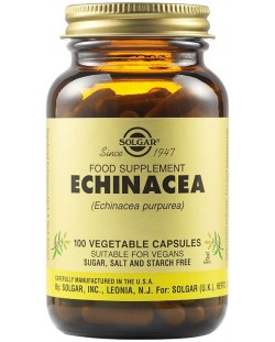 Echinacea, 100 растителни капсули, Solgar