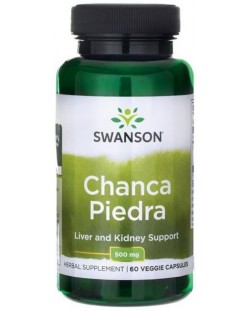 Chanca Piedra, 500 mg, 60 капсули, Swanson