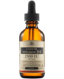 Vitamin D3, 2500 IU, 59 ml, Solgar