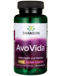 AvoVida, 300 mg, 60 капсули, Swanson