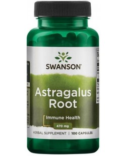 Astragalus Root, 470 mg, 100 капсули, Swanson