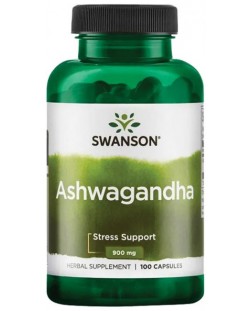 Ashwagandha, 450 mg, 100 капсули, Swanson