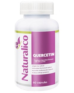 Quercetin, 60 капсули, Naturalico