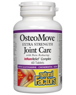 OsteoMovе Joint Care, 60 таблетки, Natural Factors