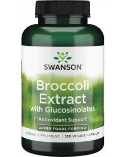 Broccoli Extract with Glucosinolates, 120 растителни капсули, Swanson