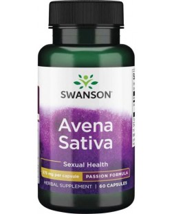 Avena Sativa, 575 mg, 60 капсули, Swanson