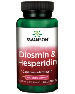 Diosmin & Hesperidin, 60 капсули, Swanson