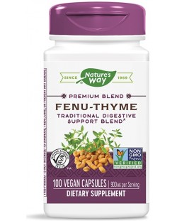 Fenu-Thyme, 450 mg, 100 растителни капсули, Nature's Way