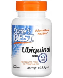 Ubiquinol, 100 mg, 60 меки капсули, Doctor's Best