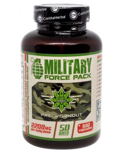 Military Force Pack, 100 капсули, Cvetita Herbal