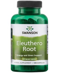 Eleuthero Root, 425 mg, 120 капсули, Swanson
