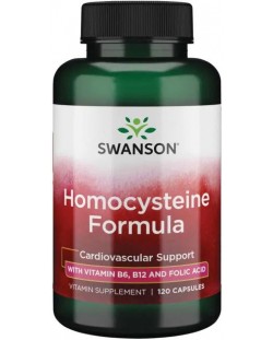 Homocysteine Formula, 120 капсули, Swanson