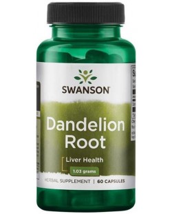 Dandelion Root, 60 капсули, Swanson