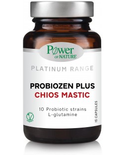 Platinum Range Probiozen Plus Chios Mastic, 15 капсули, Power of Nature