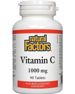 Vitamin C, 1000 mg, 90 таблетки, Natural Factors