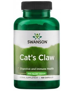 Cat's Claw, 500 mg, 100 капсули, Swanson