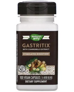 Gastritix, 100 капсули, Nature’s Way