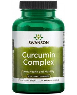 Curcumin Complex, 120 растителни капсули, Swanson