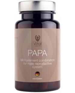 Papa, 60 капсули, Vital Concept