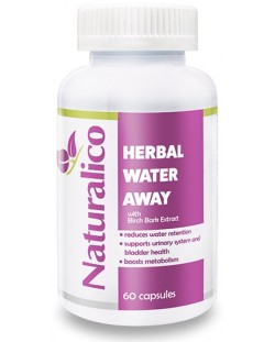 Herbal Water Away, 60 капсули, Naturalico