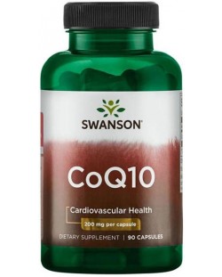 CoQ10, 200 mg, 90 капсули, Swanson