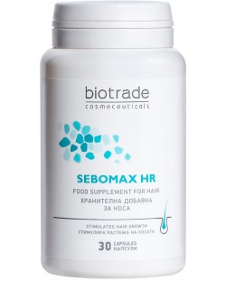 Biotrade Sebomax HR Хранителна добавка против косопад, 30 капсули