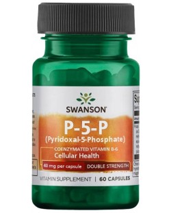 P-5-P, 40 mg, 60 капсули, Swanson