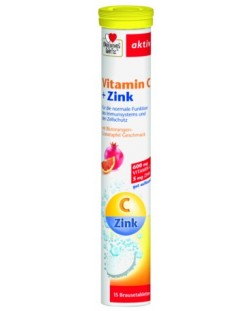 Doppelherz Aktiv Vitamin С + Zinc, 15 ефервесцентни таблетки