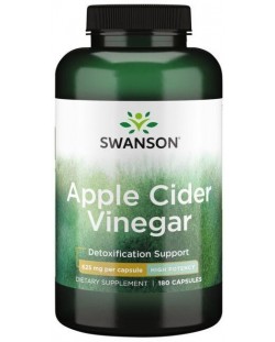 Apple Cider Vinegar, 625 mg, 180 капсули, Swanson