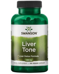 Liver Tone, 300 mg, 120 растителни капсули, Swanson