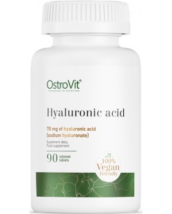 Hyaluronic Acid, 70 mg, 90 таблетки, OstroVit